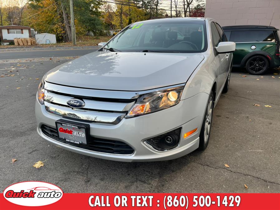 2012 Ford Fusion 4dr Sdn SE FWD, available for sale in Bristol, Connecticut | Quick Auto LLC. Bristol, Connecticut 2012 Ford Fusion 4dr Sdn SE FWD, available for sale in Bristol, Connecticut | Quick Auto LLC. Bristol, Connecticut