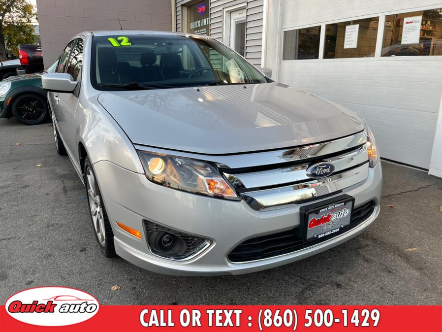 2012 Ford Fusion 4dr Sdn SE FWD, available for sale in Bristol, Connecticut | Quick Auto LLC. Bristol, Connecticut 2012 Ford Fusion 4dr Sdn SE FWD, available for sale in Bristol, Connecticut | Quick Auto LLC. Bristol, Connecticut