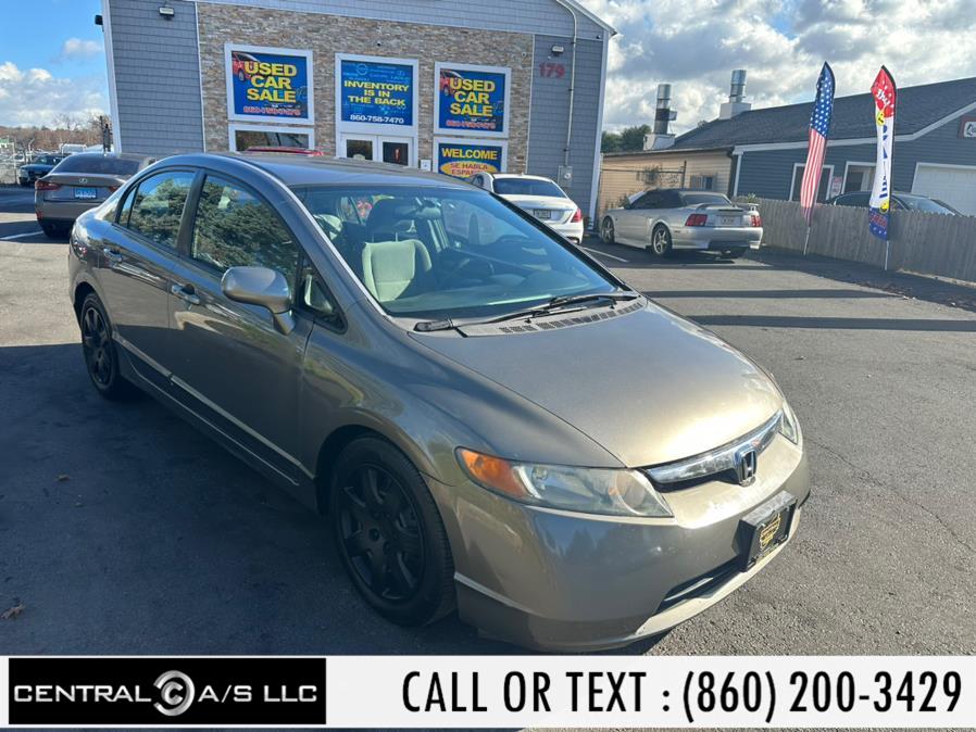 Used Honda Civic Sdn 4dr Auto LX 2008 | Central A/S LLC. East Windsor, Connecticut Used Honda Civic Sdn 4dr Auto LX 2008 | Central A/S LLC. East Windsor, Connecticut