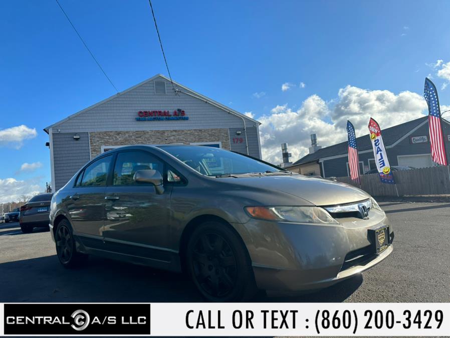 Used Honda Civic Sdn 4dr Auto LX 2008 | Central A/S LLC. East Windsor, Connecticut Used Honda Civic Sdn 4dr Auto LX 2008 | Central A/S LLC. East Windsor, Connecticut