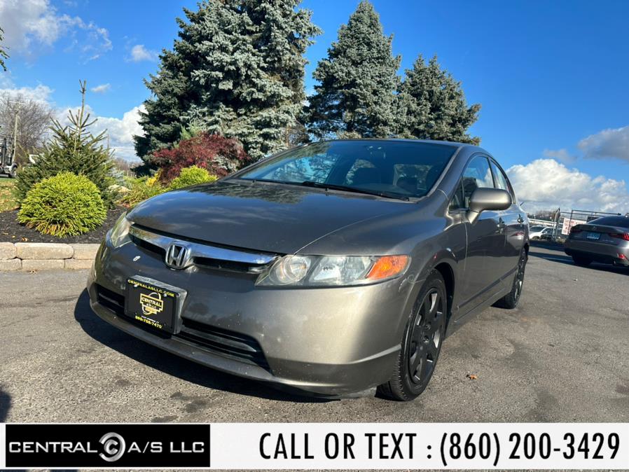 Used Honda Civic Sdn 4dr Auto LX 2008 | Central A/S LLC. East Windsor, Connecticut Used Honda Civic Sdn 4dr Auto LX 2008 | Central A/S LLC. East Windsor, Connecticut