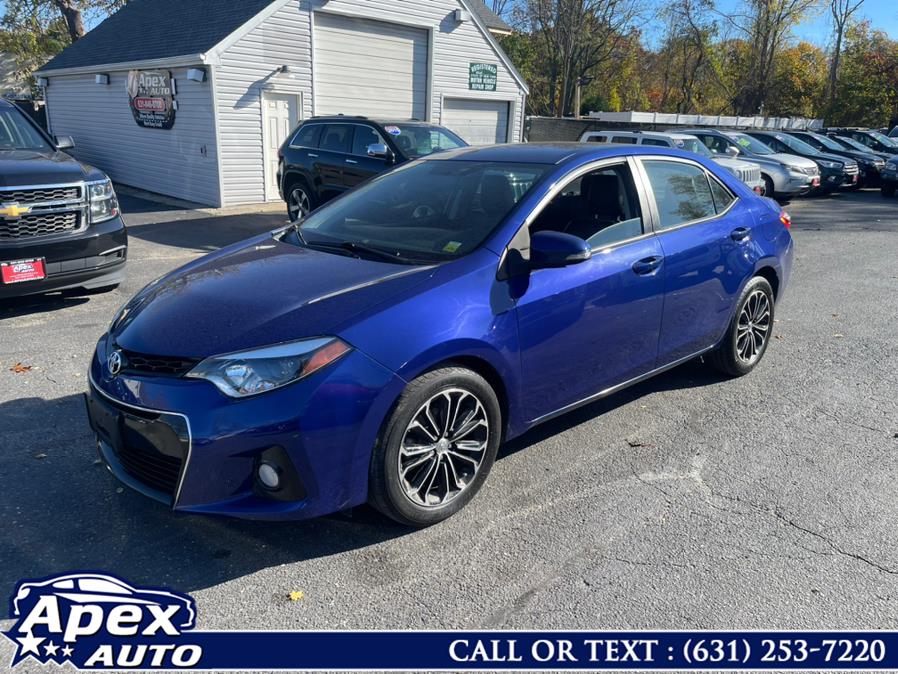 2014 Toyota Corolla 4dr Sdn CVT S Plus, available for sale in Selden, New York | Apex Auto. Selden, New York