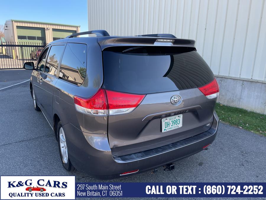 Used Toyota Sienna 5dr 7-Pass Van V6 LE AAS FWD (Natl) 2011 | K and G Cars . New Britain, Connecticut Used Toyota Sienna 5dr 7-Pass Van V6 LE AAS FWD (Natl) 2011 | K and G Cars . New Britain, Connecticut
