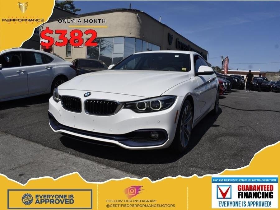 2019 BMW 4 Series 430i xDrive Gran Coupe, available for sale in Valley Stream, New York | Certified Performance Motors. Valley Stream, New York