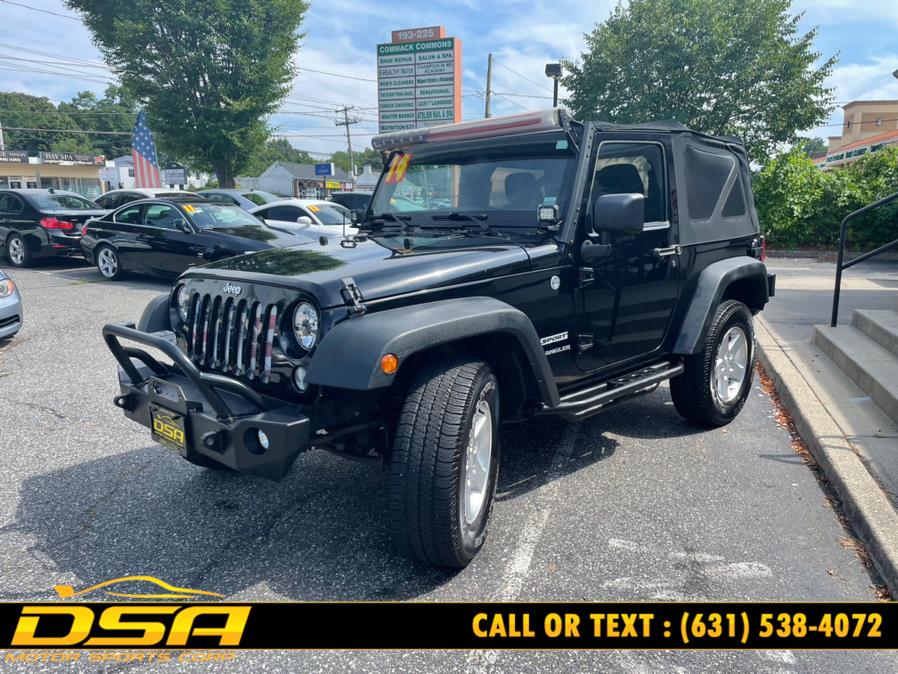 2014 Jeep Wrangler 4WD 2dr Sport, available for sale in Commack, New York | DSA Motor Sports Corp. Commack, New York 2014 Jeep Wrangler 4WD 2dr Sport, available for sale in Commack, New York | DSA Motor Sports Corp. Commack, New York