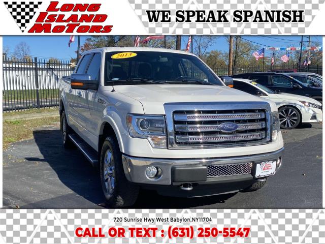 Used Ford F-150 4WD SuperCrew 145" Lariat 2013 | Long Island Motors. West Babylon, New York Used Ford F-150 4WD SuperCrew 145" Lariat 2013 | Long Island Motors. West Babylon, New York