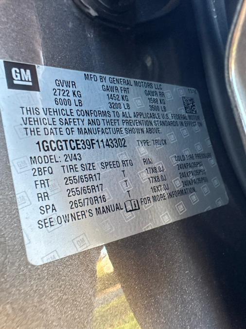 Used Chevrolet Colorado 4WD Crew Cab 140.5" Z71 2015 | CT Auto. Bridgeport, Connecticut Used Chevrolet Colorado 4WD Crew Cab 140.5" Z71 2015 | CT Auto. Bridgeport, Connecticut
