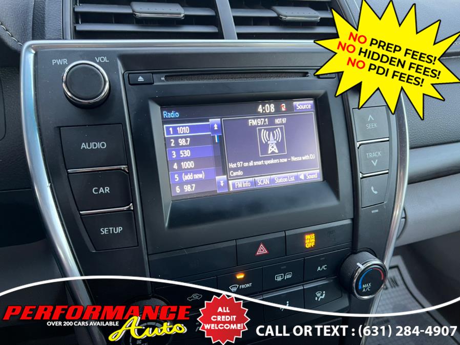 2015 Toyota Camry 4dr Sdn I4 Auto LE (Natl), available for sale in Bohemia, New York | Performance Auto Inc. Bohemia, New York 2015 Toyota Camry 4dr Sdn I4 Auto LE (Natl), available for sale in Bohemia, New York | Performance Auto Inc. Bohemia, New York