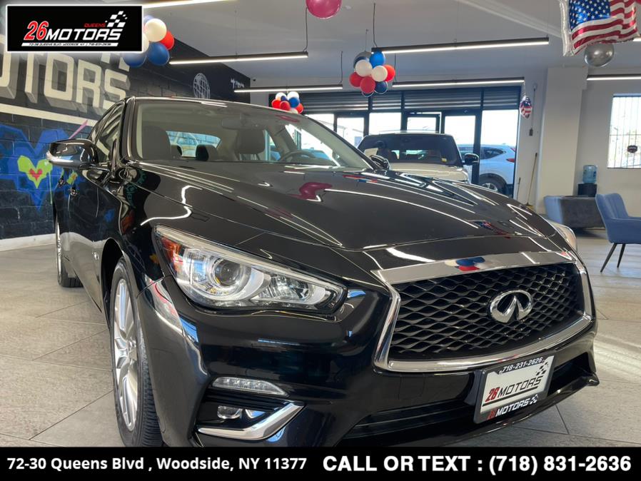 Used INFINITI Q50 3.0t LUXE AWD 2018 | 26 Motors Queens. Woodside, New York Used INFINITI Q50 3.0t LUXE AWD 2018 | 26 Motors Queens. Woodside, New York