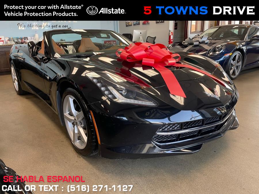 2014 Chevrolet Corvette Stingray 2dr Conv w/3LT, available for sale in Inwood, NY