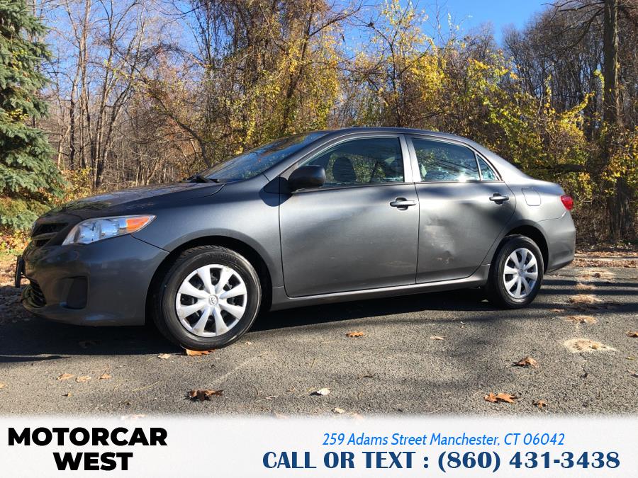 2012 Toyota Corolla 4dr Sdn Auto LE (Natl), available for sale in Manchester, Connecticut | Motorcar West. Manchester, Connecticut 2012 Toyota Corolla 4dr Sdn Auto LE (Natl), available for sale in Manchester, Connecticut | Motorcar West. Manchester, Connecticut