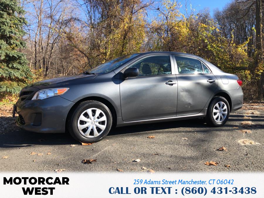 2012 Toyota Corolla 4dr Sdn Auto LE (Natl), available for sale in Manchester, Connecticut | Motorcar West. Manchester, Connecticut 2012 Toyota Corolla 4dr Sdn Auto LE (Natl), available for sale in Manchester, Connecticut | Motorcar West. Manchester, Connecticut