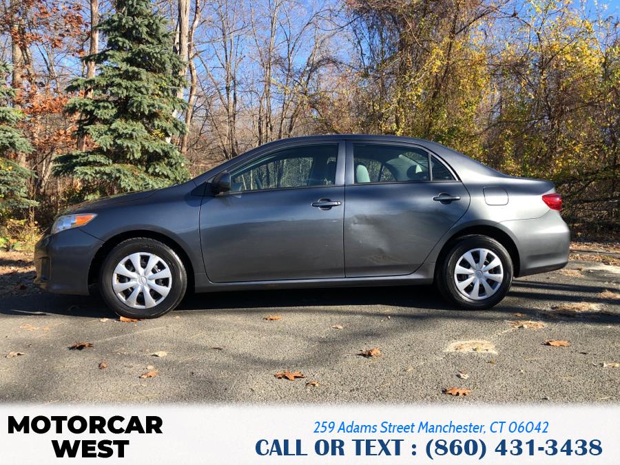 2012 Toyota Corolla 4dr Sdn Auto LE (Natl), available for sale in Manchester, Connecticut | Motorcar West. Manchester, Connecticut 2012 Toyota Corolla 4dr Sdn Auto LE (Natl), available for sale in Manchester, Connecticut | Motorcar West. Manchester, Connecticut