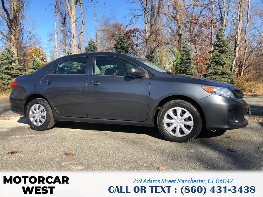 2012 Toyota Corolla 4dr Sdn Auto LE (Natl), available for sale in Manchester, Connecticut | Motorcar West. Manchester, Connecticut 2012 Toyota Corolla 4dr Sdn Auto LE (Natl), available for sale in Manchester, Connecticut | Motorcar West. Manchester, Connecticut