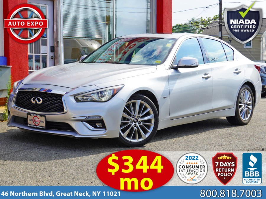 Used 2019 Infiniti Q50 in Great Neck, New York | Auto Expo Ent Inc.. Great Neck, New York