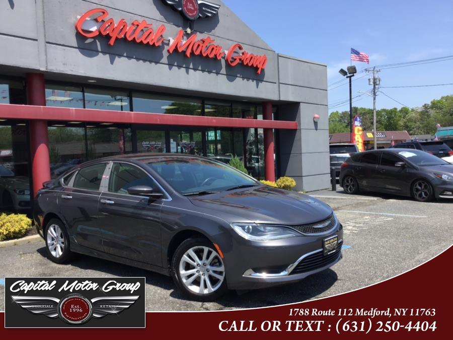 Used Chrysler 200 4dr Sdn Limited FWD 2015 | Capital Motor Group Inc. Medford, New York