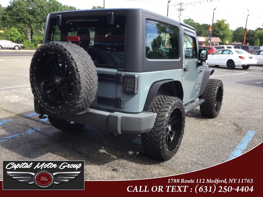 Used Jeep Wrangler 4WD 2dr Willys Wheeler 2015 | Capital Motor Group Inc. Medford, New York Used Jeep Wrangler 4WD 2dr Willys Wheeler 2015 | Capital Motor Group Inc. Medford, New York