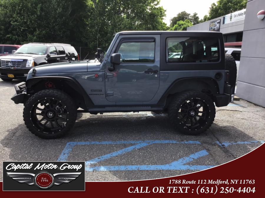 Used Jeep Wrangler 4WD 2dr Willys Wheeler 2015 | Capital Motor Group Inc. Medford, New York Used Jeep Wrangler 4WD 2dr Willys Wheeler 2015 | Capital Motor Group Inc. Medford, New York