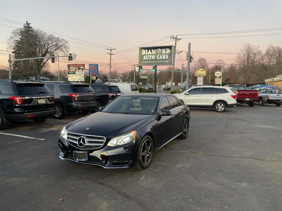 2016 Mercedes-Benz E-Class 4dr Sdn E350 Sport 4MATIC, available for sale in Vernon, Connecticut | TD Automotive Enterprises LLC DBA Diamond Auto Cars. Vernon, Connecticut