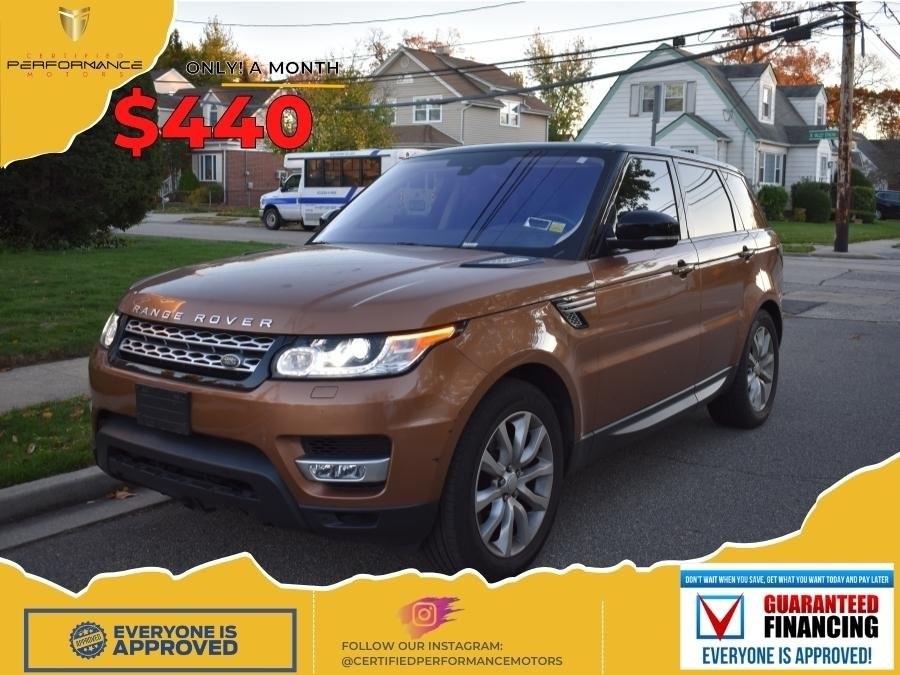 2016 Land Rover Range Rover Sport 3.0L V6 Supercharged HSE, available for sale in Valley Stream, New York | Certified Performance Motors. Valley Stream, New York