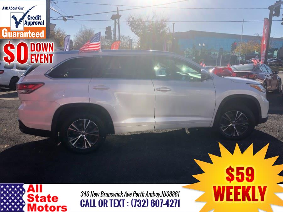 2016 Toyota Highlander AWD 4dr V6 XLE (Natl), available for sale in Perth Amboy, New Jersey | All State Motor Inc. Perth Amboy, New Jersey 2016 Toyota Highlander AWD 4dr V6 XLE (Natl), available for sale in Perth Amboy, New Jersey | All State Motor Inc. Perth Amboy, New Jersey