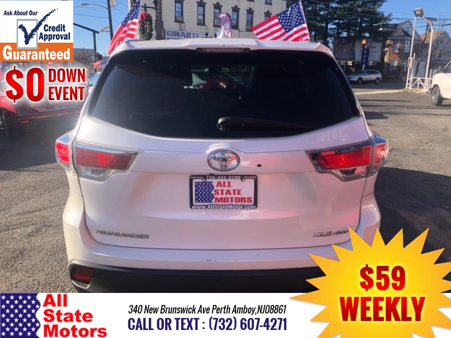 2016 Toyota Highlander AWD 4dr V6 XLE (Natl), available for sale in Perth Amboy, New Jersey | All State Motor Inc. Perth Amboy, New Jersey 2016 Toyota Highlander AWD 4dr V6 XLE (Natl), available for sale in Perth Amboy, New Jersey | All State Motor Inc. Perth Amboy, New Jersey