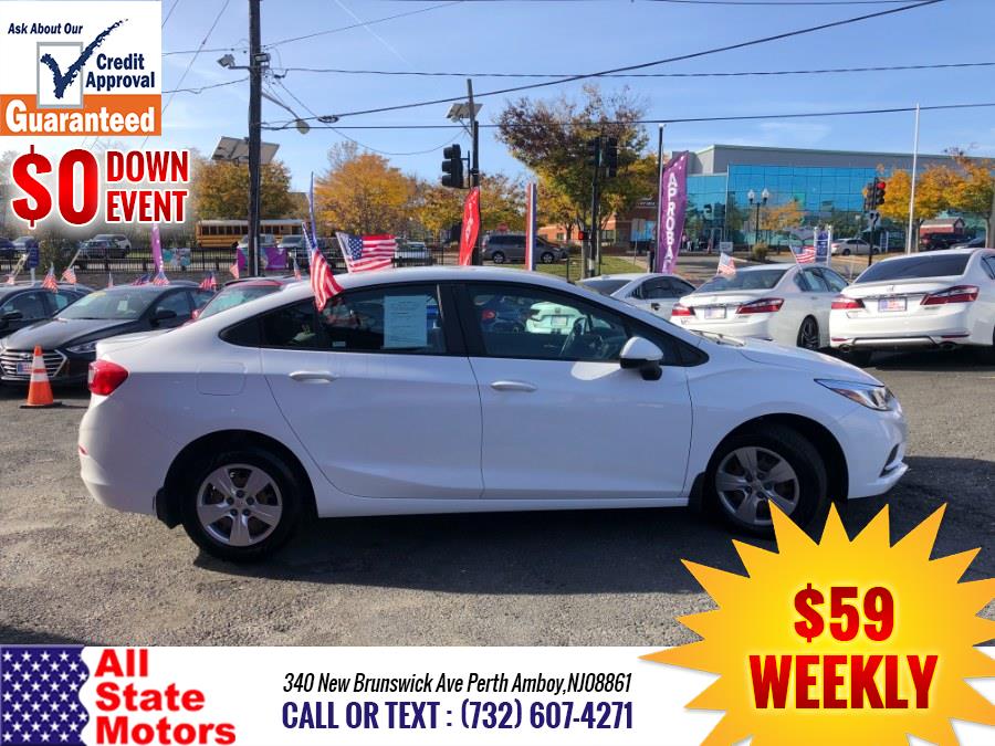 2018 Chevrolet Cruze 4dr Sdn 1.4L LS w/1SB, available for sale in Perth Amboy, New Jersey | All State Motor Inc. Perth Amboy, New Jersey 2018 Chevrolet Cruze 4dr Sdn 1.4L LS w/1SB, available for sale in Perth Amboy, New Jersey | All State Motor Inc. Perth Amboy, New Jersey
