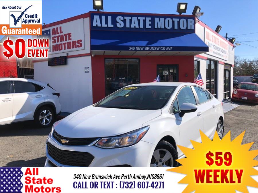 2018 Chevrolet Cruze 4dr Sdn 1.4L LS w/1SB, available for sale in Perth Amboy, New Jersey | All State Motor Inc. Perth Amboy, New Jersey 2018 Chevrolet Cruze 4dr Sdn 1.4L LS w/1SB, available for sale in Perth Amboy, New Jersey | All State Motor Inc. Perth Amboy, New Jersey
