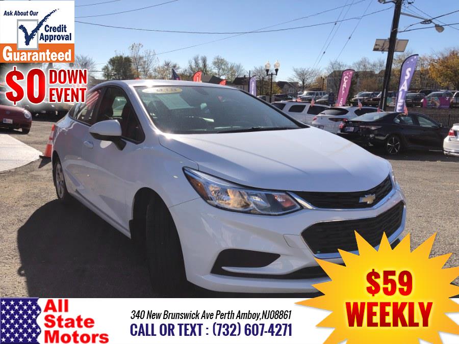 2018 Chevrolet Cruze 4dr Sdn 1.4L LS w/1SB, available for sale in Perth Amboy, New Jersey | All State Motor Inc. Perth Amboy, New Jersey 2018 Chevrolet Cruze 4dr Sdn 1.4L LS w/1SB, available for sale in Perth Amboy, New Jersey | All State Motor Inc. Perth Amboy, New Jersey