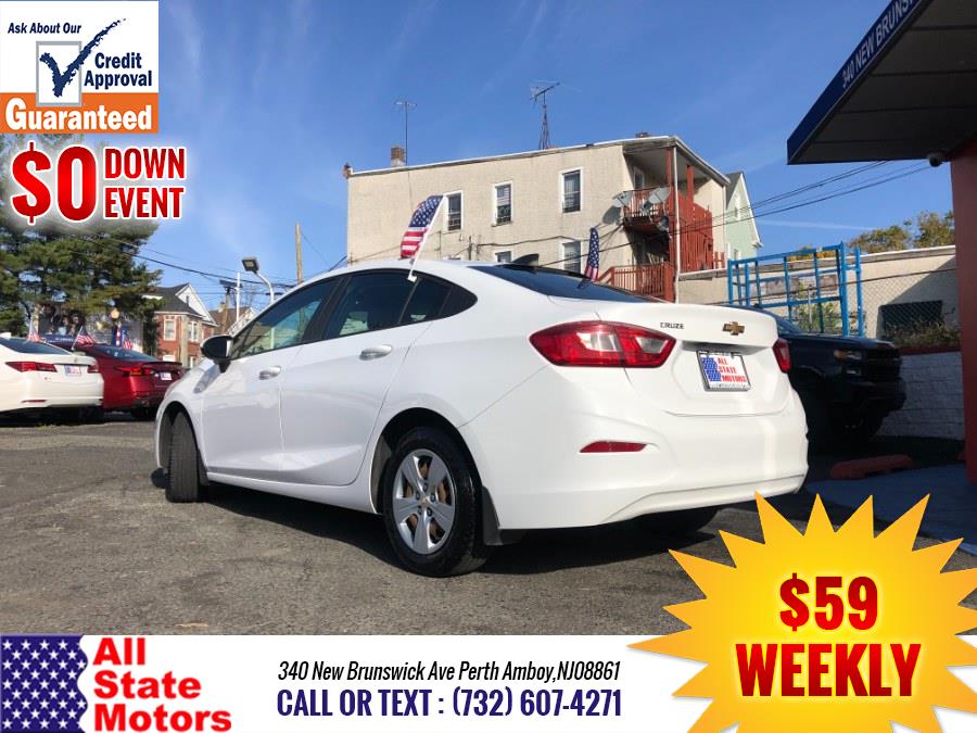 2018 Chevrolet Cruze 4dr Sdn 1.4L LS w/1SB, available for sale in Perth Amboy, New Jersey | All State Motor Inc. Perth Amboy, New Jersey 2018 Chevrolet Cruze 4dr Sdn 1.4L LS w/1SB, available for sale in Perth Amboy, New Jersey | All State Motor Inc. Perth Amboy, New Jersey