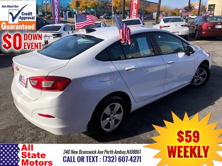 2018 Chevrolet Cruze 4dr Sdn 1.4L LS w/1SB, available for sale in Perth Amboy, New Jersey | All State Motor Inc. Perth Amboy, New Jersey 2018 Chevrolet Cruze 4dr Sdn 1.4L LS w/1SB, available for sale in Perth Amboy, New Jersey | All State Motor Inc. Perth Amboy, New Jersey