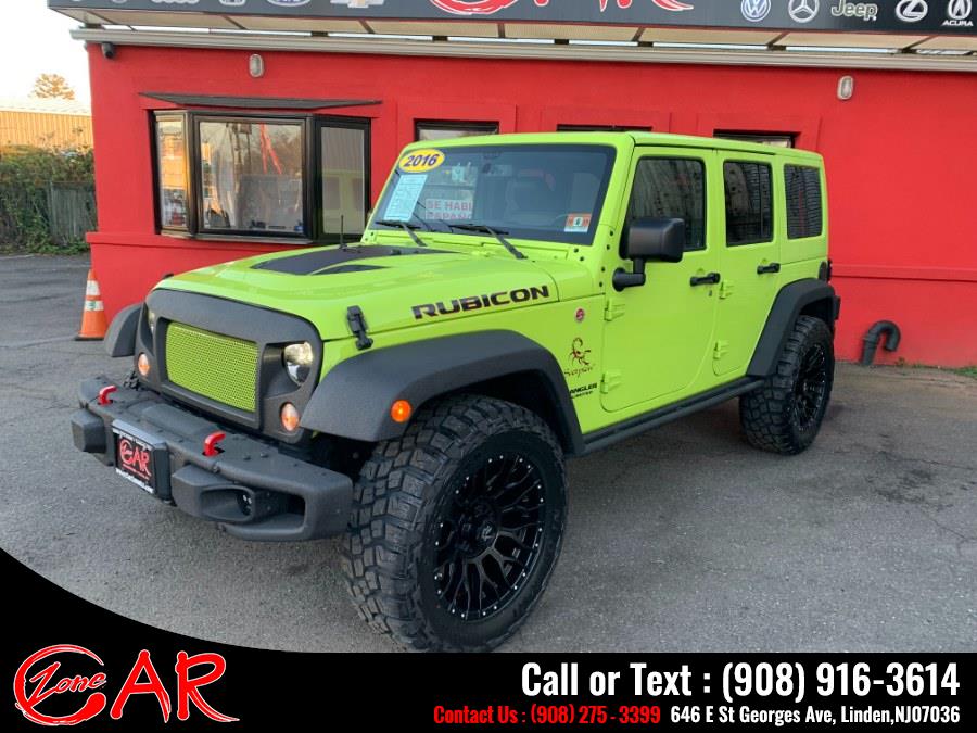 2016 Jeep Wrangler Unlimited 4WD 4dr Rubicon, available for sale in Linden, New Jersey | Car Zone. Linden, New Jersey 2016 Jeep Wrangler Unlimited 4WD 4dr Rubicon, available for sale in Linden, New Jersey | Car Zone. Linden, New Jersey