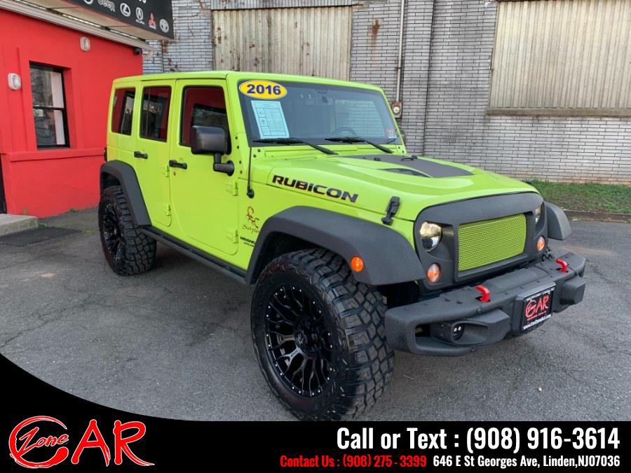 2016 Jeep Wrangler Unlimited 4WD 4dr Rubicon, available for sale in Linden, New Jersey | Car Zone. Linden, New Jersey 2016 Jeep Wrangler Unlimited 4WD 4dr Rubicon, available for sale in Linden, New Jersey | Car Zone. Linden, New Jersey
