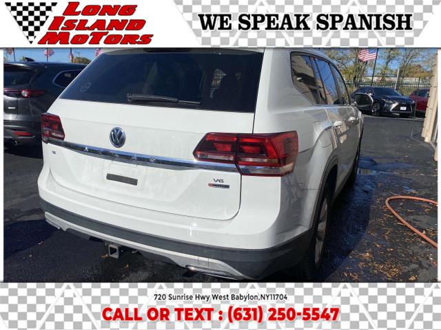 Used Volkswagen Atlas 3.6L V6 SE 4MOTION 2019 | Long Island Motors. West Babylon, New York Used Volkswagen Atlas 3.6L V6 SE 4MOTION 2019 | Long Island Motors. West Babylon, New York