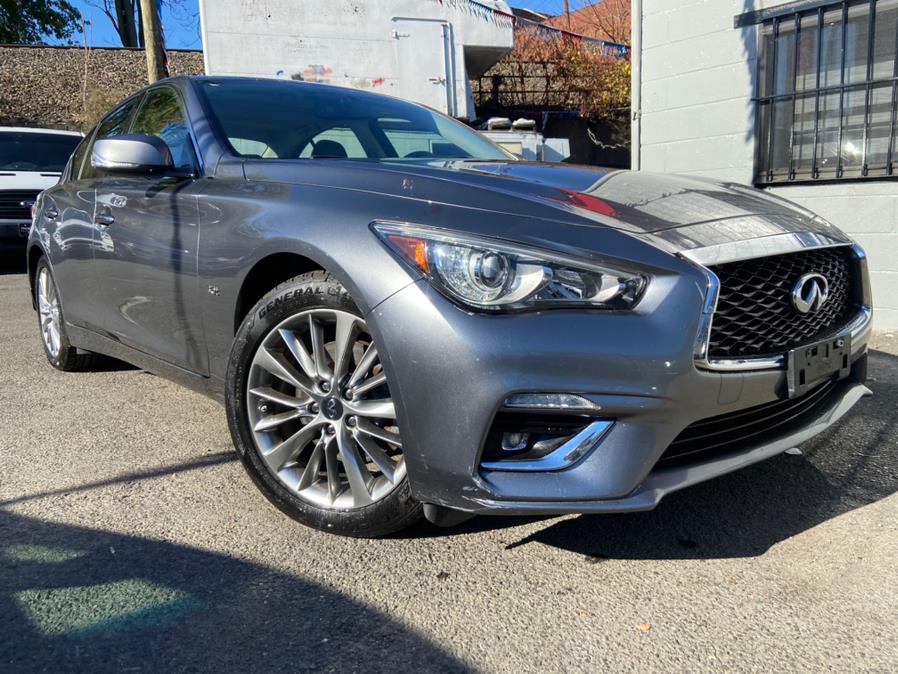 Used INFINITI Q50 3.0t LUXE AWD 2018 | Champion of Paterson. Paterson, New Jersey