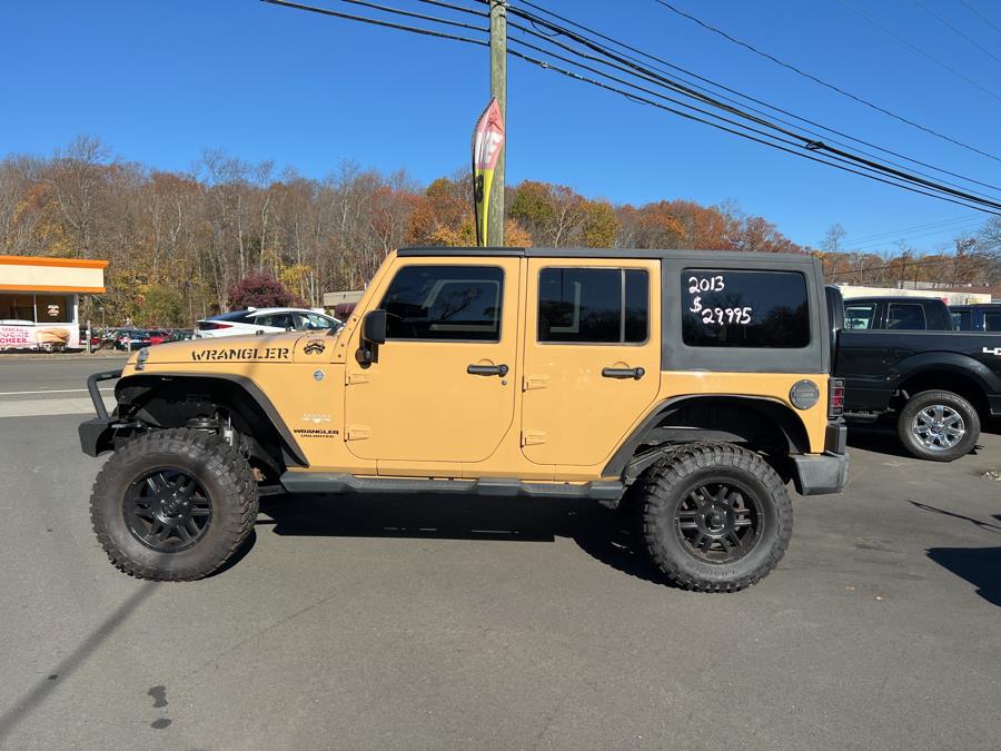 2013 Jeep Wrangler Unlimited 4WD 4dr Sahara, available for sale in Branford, Connecticut | Al Mac Motors 2. Branford, Connecticut 2013 Jeep Wrangler Unlimited 4WD 4dr Sahara, available for sale in Branford, Connecticut | Al Mac Motors 2. Branford, Connecticut