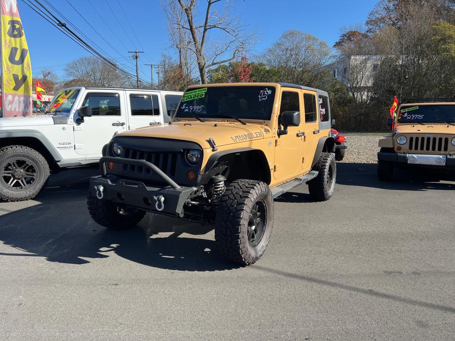 2013 Jeep Wrangler Unlimited 4WD 4dr Sahara, available for sale in Branford, Connecticut | Al Mac Motors 2. Branford, Connecticut