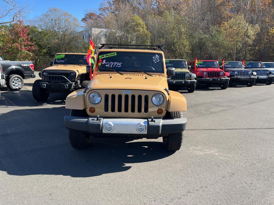 2013 Jeep Wrangler Unlimited 4WD 4dr Sahara, available for sale in Branford, Connecticut | Al Mac Motors 2. Branford, Connecticut 2013 Jeep Wrangler Unlimited 4WD 4dr Sahara, available for sale in Branford, Connecticut | Al Mac Motors 2. Branford, Connecticut