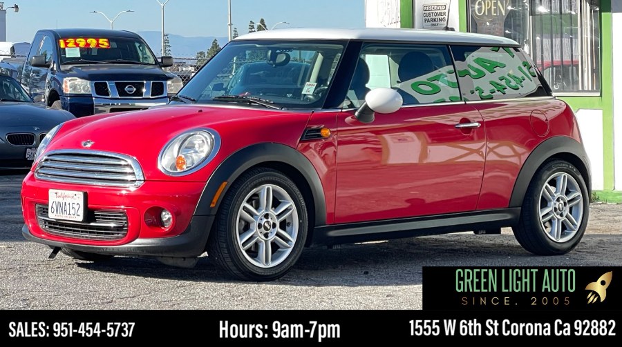 2012 MINI Cooper Hardtop 2dr Cpe, available for sale in Corona, California | Green Light Auto. Corona, California 2012 MINI Cooper Hardtop 2dr Cpe, available for sale in Corona, California | Green Light Auto. Corona, California