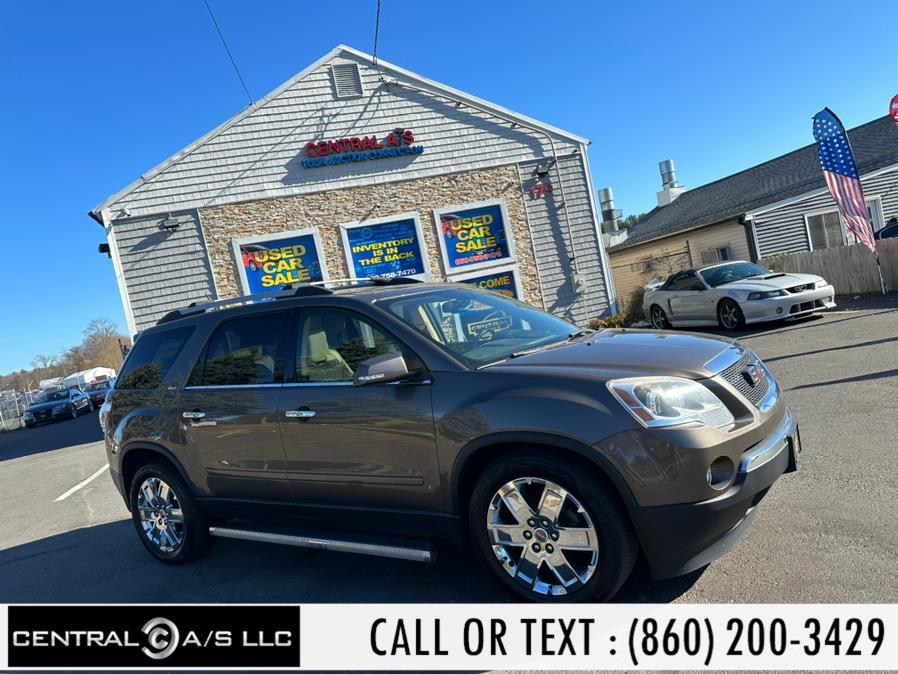 2010 GMC Acadia AWD 4dr SLT2, available for sale in East Windsor, Connecticut | Central A/S LLC. East Windsor, Connecticut 2010 GMC Acadia AWD 4dr SLT2, available for sale in East Windsor, Connecticut | Central A/S LLC. East Windsor, Connecticut