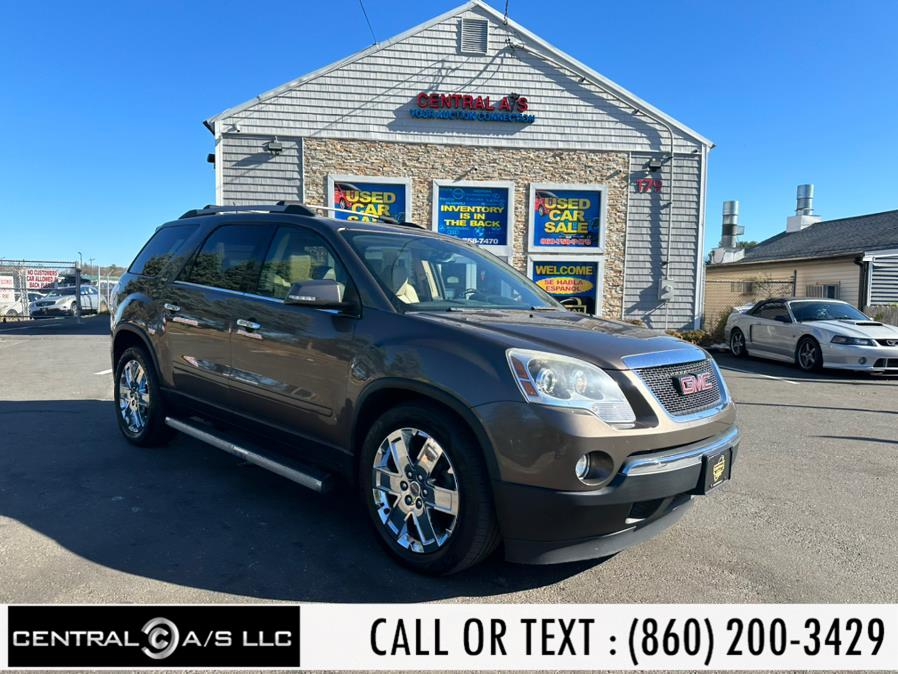 2010 GMC Acadia AWD 4dr SLT2, available for sale in East Windsor, Connecticut | Central A/S LLC. East Windsor, Connecticut 2010 GMC Acadia AWD 4dr SLT2, available for sale in East Windsor, Connecticut | Central A/S LLC. East Windsor, Connecticut