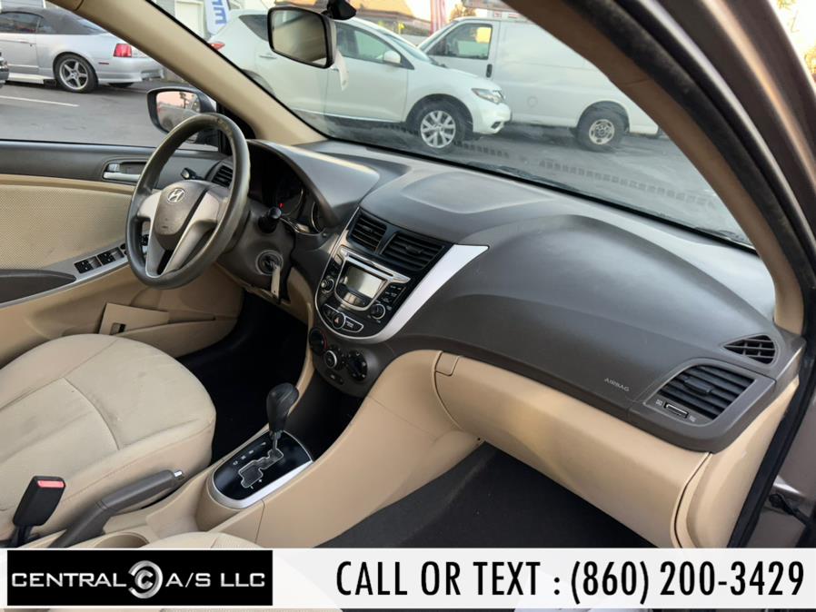 Used Hyundai Accent 4dr Sdn Auto GLS 2013 | Central A/S LLC. East Windsor, Connecticut Used Hyundai Accent 4dr Sdn Auto GLS 2013 | Central A/S LLC. East Windsor, Connecticut