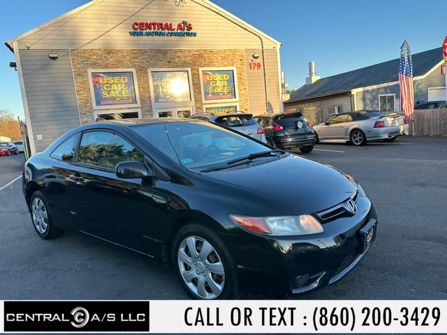 Used Honda Civic Cpe 2dr AT LX 2007 | Central A/S LLC. East Windsor, Connecticut
