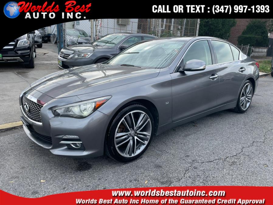 2015 INFINITI Q50 4dr Sdn Premium AWD, available for sale in Brooklyn, New York | Worlds Best Auto Inc. Brooklyn, New York