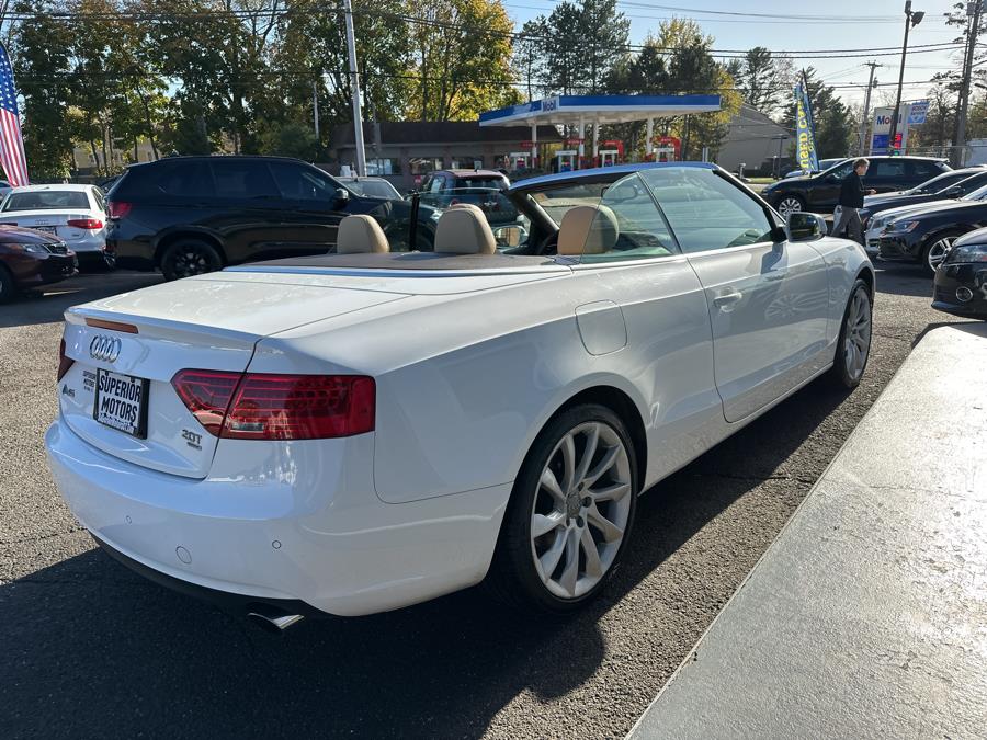 2014 AUDI AUDI A5 CABRIOLET 2dr Cabriolet Auto quattro 2.0T Premium Plus, available for sale in Milford, Connecticut | Superior Motors LLC. Milford, Connecticut 2014 AUDI AUDI A5 CABRIOLET 2dr Cabriolet Auto quattro 2.0T Premium Plus, available for sale in Milford, Connecticut | Superior Motors LLC. Milford, Connecticut