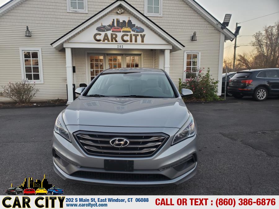2015 Hyundai Sonata 4dr Sdn 2.4L Sport, available for sale in East Windsor, Connecticut | Car City LLC. East Windsor, Connecticut
