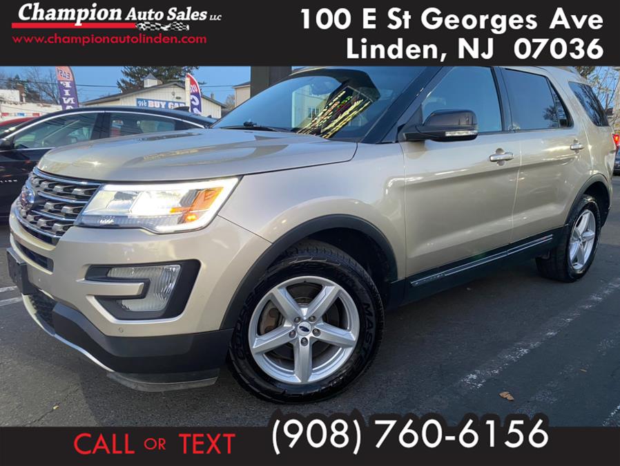 2017 Ford Explorer XLT 4WD, available for sale in Linden, New Jersey | Champion Auto Sales. Linden, New Jersey 2017 Ford Explorer XLT 4WD, available for sale in Linden, New Jersey | Champion Auto Sales. Linden, New Jersey