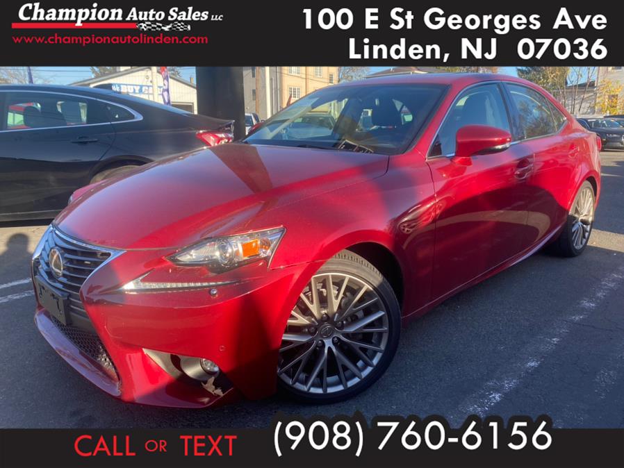 Used 2015 Lexus IS 250 in Linden, New Jersey | Champion Auto Sales. Linden, New Jersey