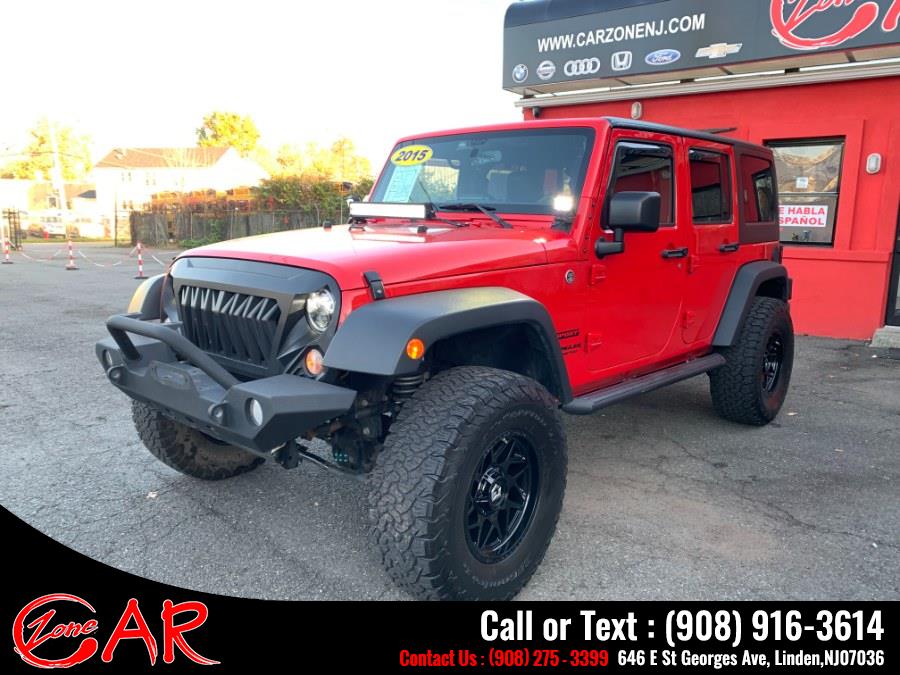 2015 Jeep Wrangler Unlimited 4WD 4dr Willys Wheeler, available for sale in Linden, New Jersey | Car Zone. Linden, New Jersey 2015 Jeep Wrangler Unlimited 4WD 4dr Willys Wheeler, available for sale in Linden, New Jersey | Car Zone. Linden, New Jersey