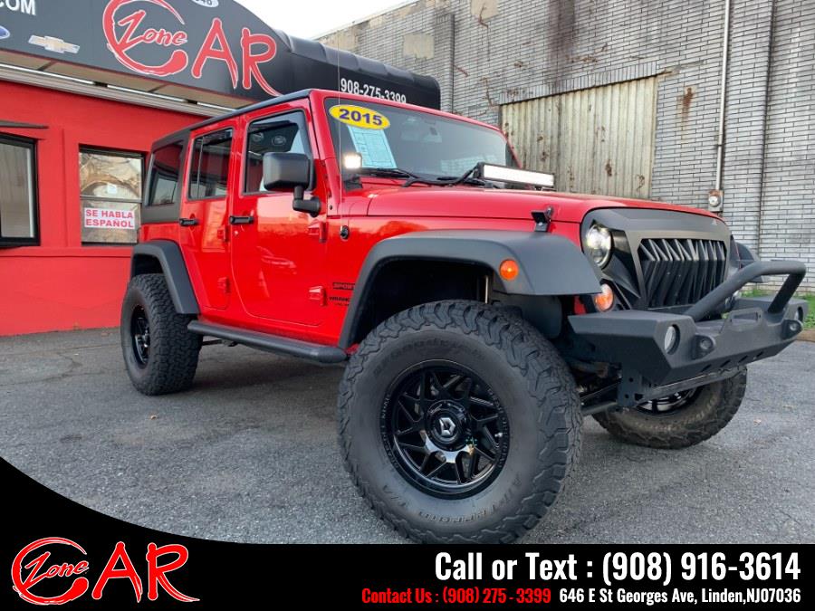 2015 Jeep Wrangler Unlimited 4WD 4dr Willys Wheeler, available for sale in Linden, New Jersey | Car Zone. Linden, New Jersey 2015 Jeep Wrangler Unlimited 4WD 4dr Willys Wheeler, available for sale in Linden, New Jersey | Car Zone. Linden, New Jersey